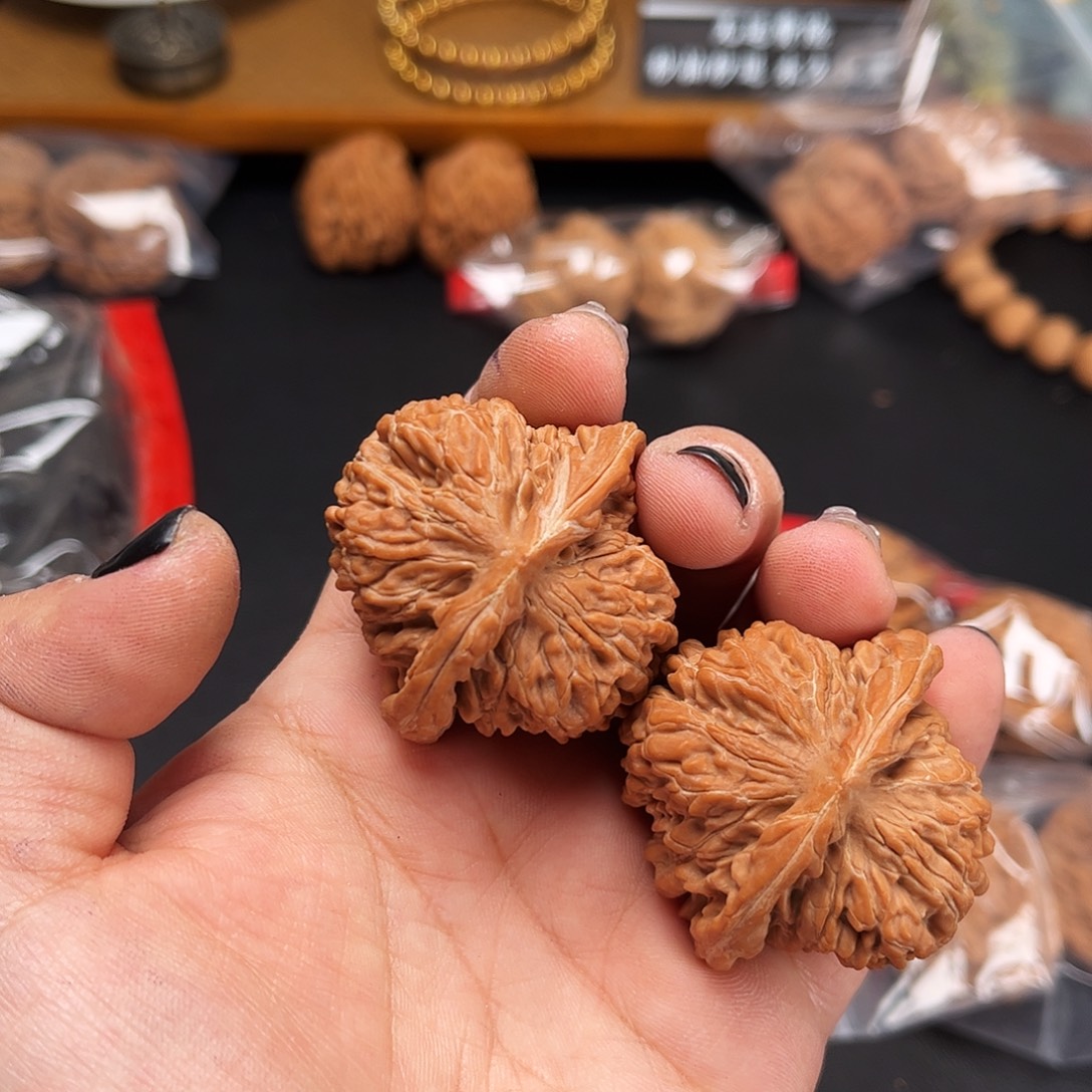 宣***豆吊坠文玩核桃天水楼99