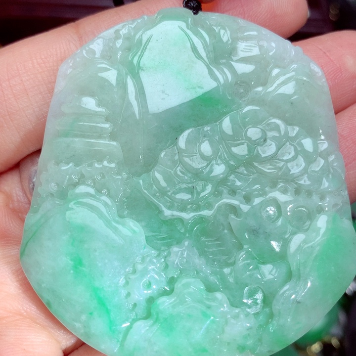 翡翠吊坠(不含链)未镶嵌