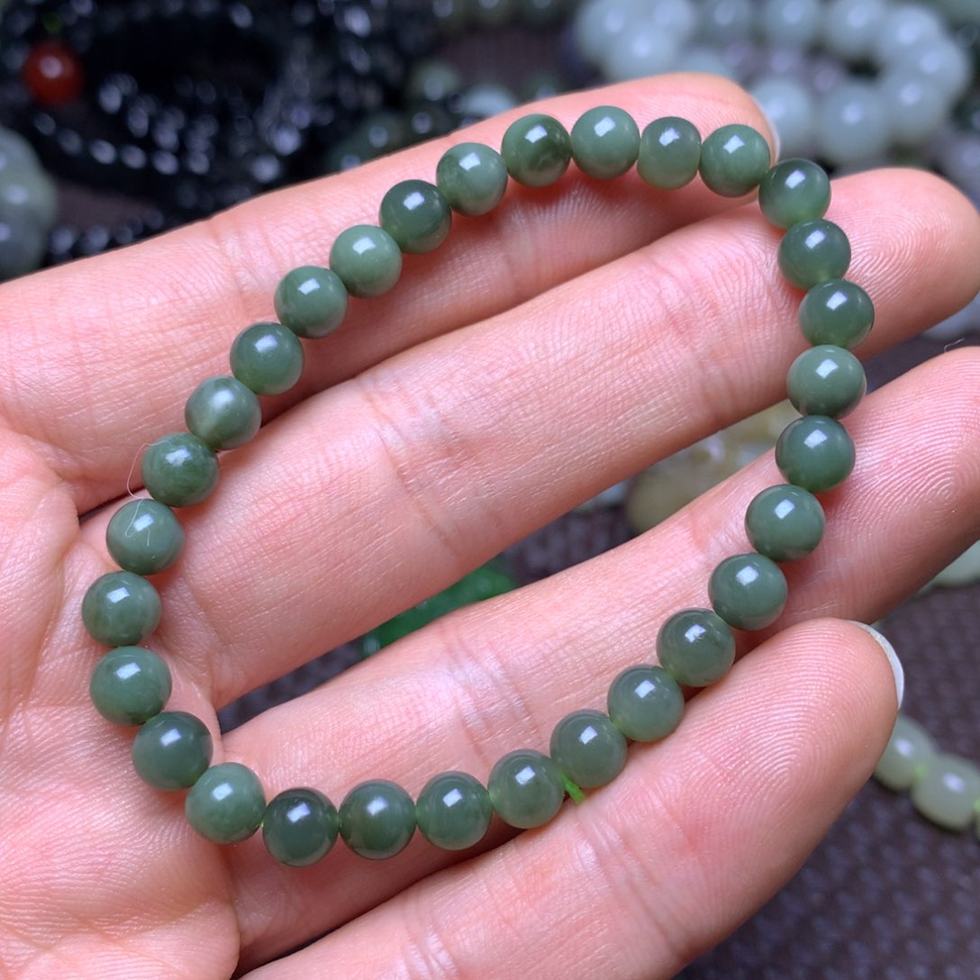 未镶嵌手串和田玉