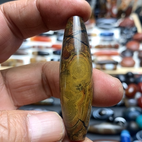 玛瑙/玉髓颈饰合金