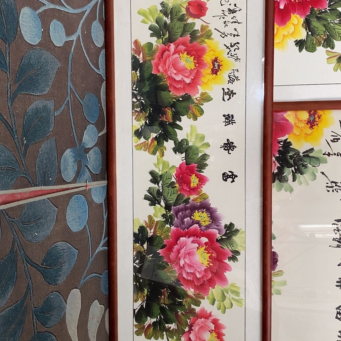 国画带框47✖️162厘米