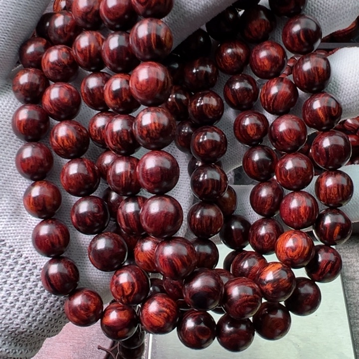 木永***神海南红降1.0黑金红油底超一档精品圆珠多圈