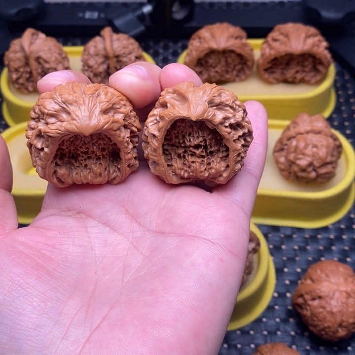 吊坠文玩核桃蛇头39