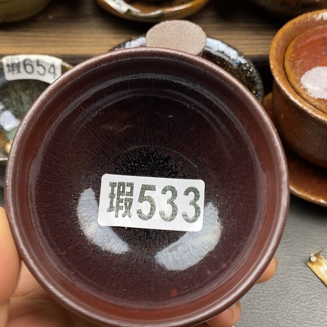 茶盏微瑕建盏主人杯子