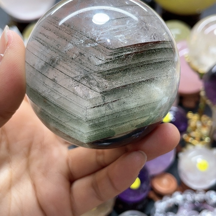 水晶绿幽灵卡7A204未镶嵌