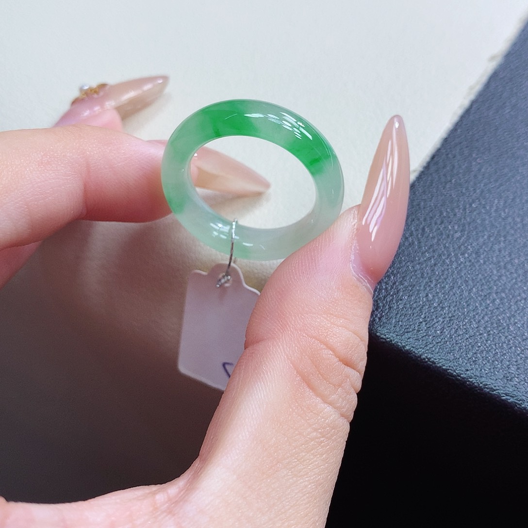 未镶嵌戒指翡翠17号