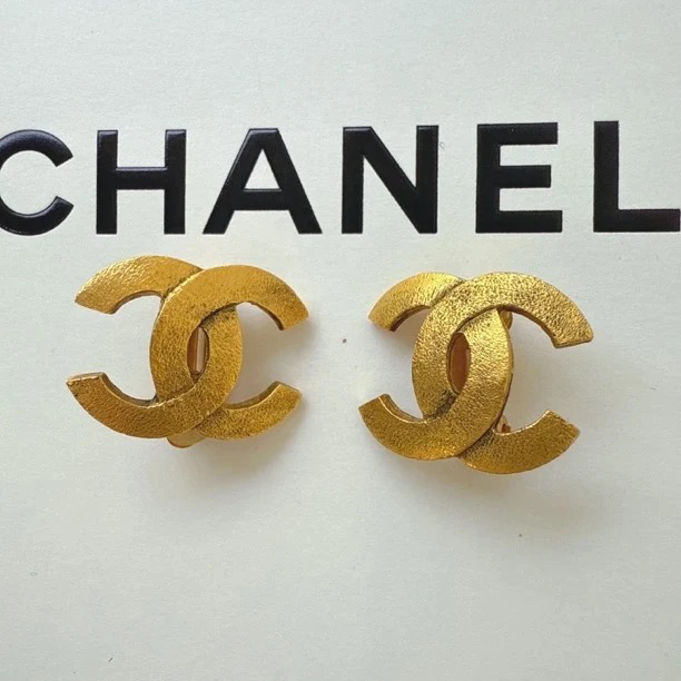 95新 Chanel/香奈儿 Chanel vintage香奈儿中古耳夹