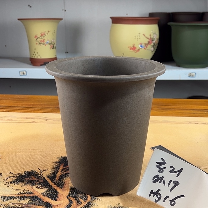 紫砂花盆紫砂兰花盆399