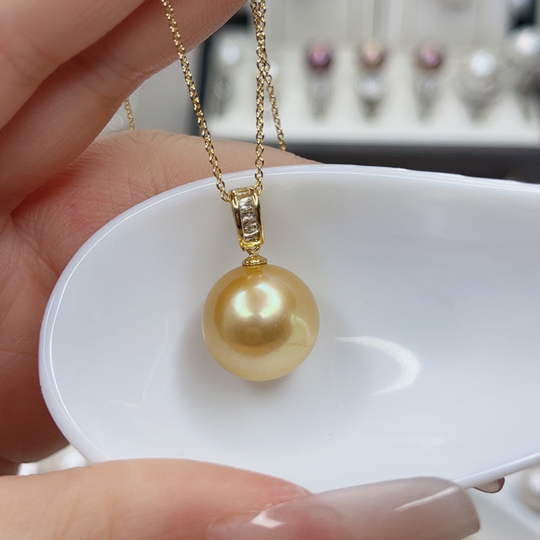 淡水珍珠合金吊坠(赠链)