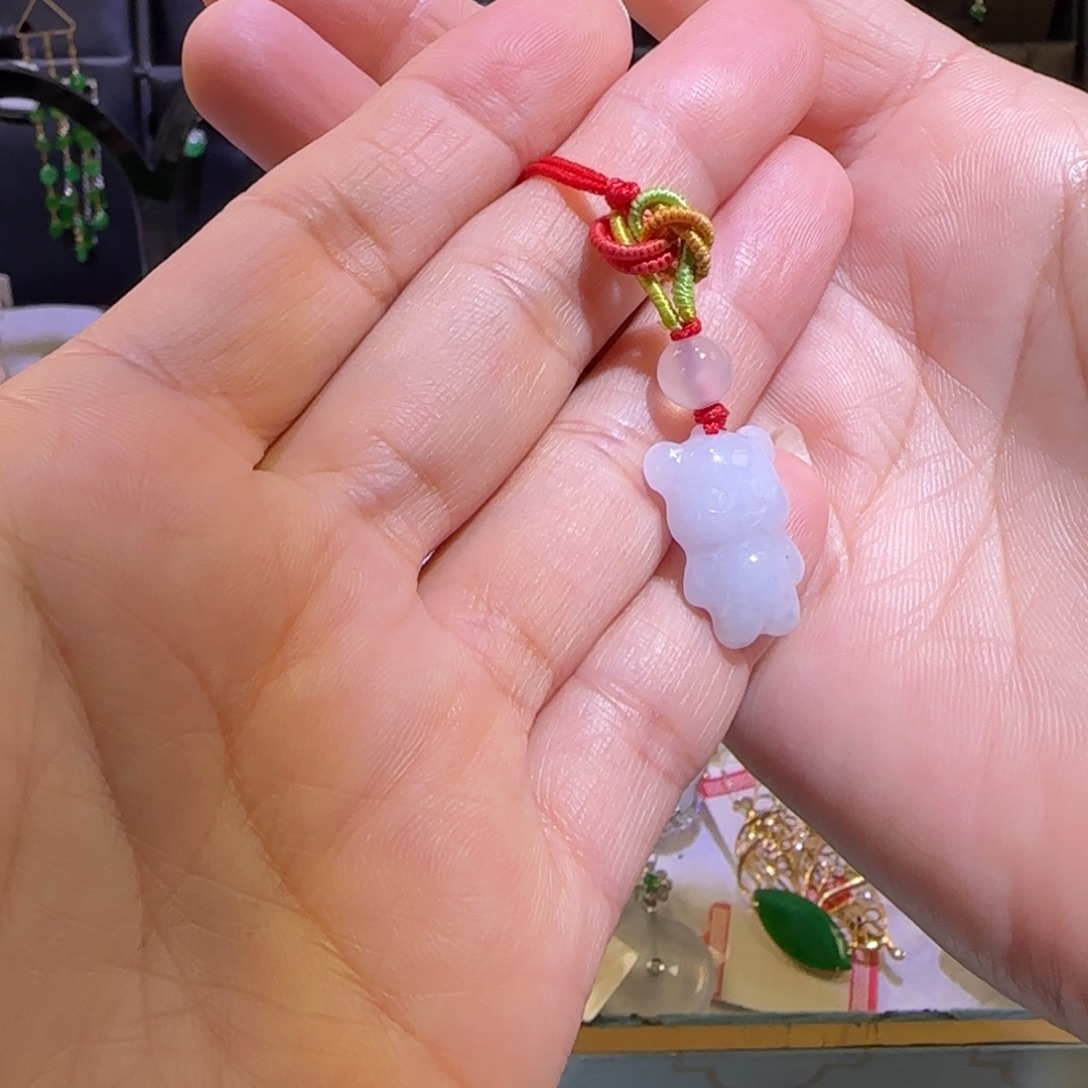 颈饰未镶嵌翡翠吊坠