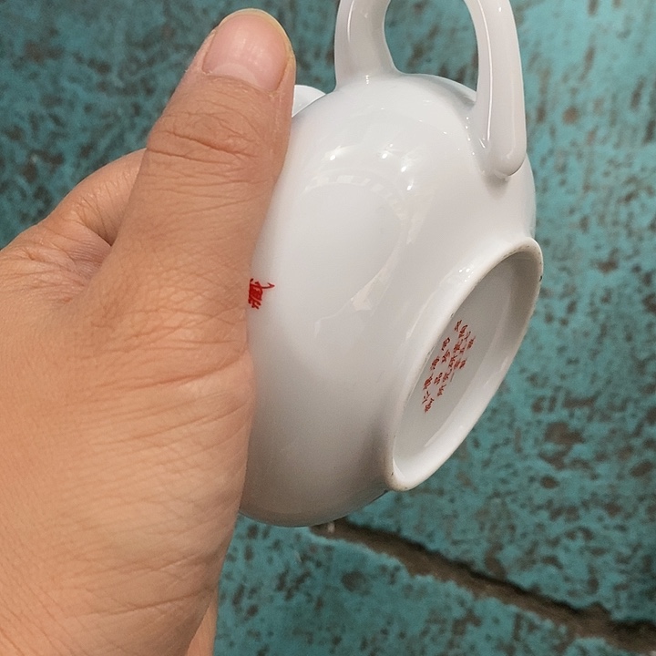 摆件大*纯白水果公道杯好的