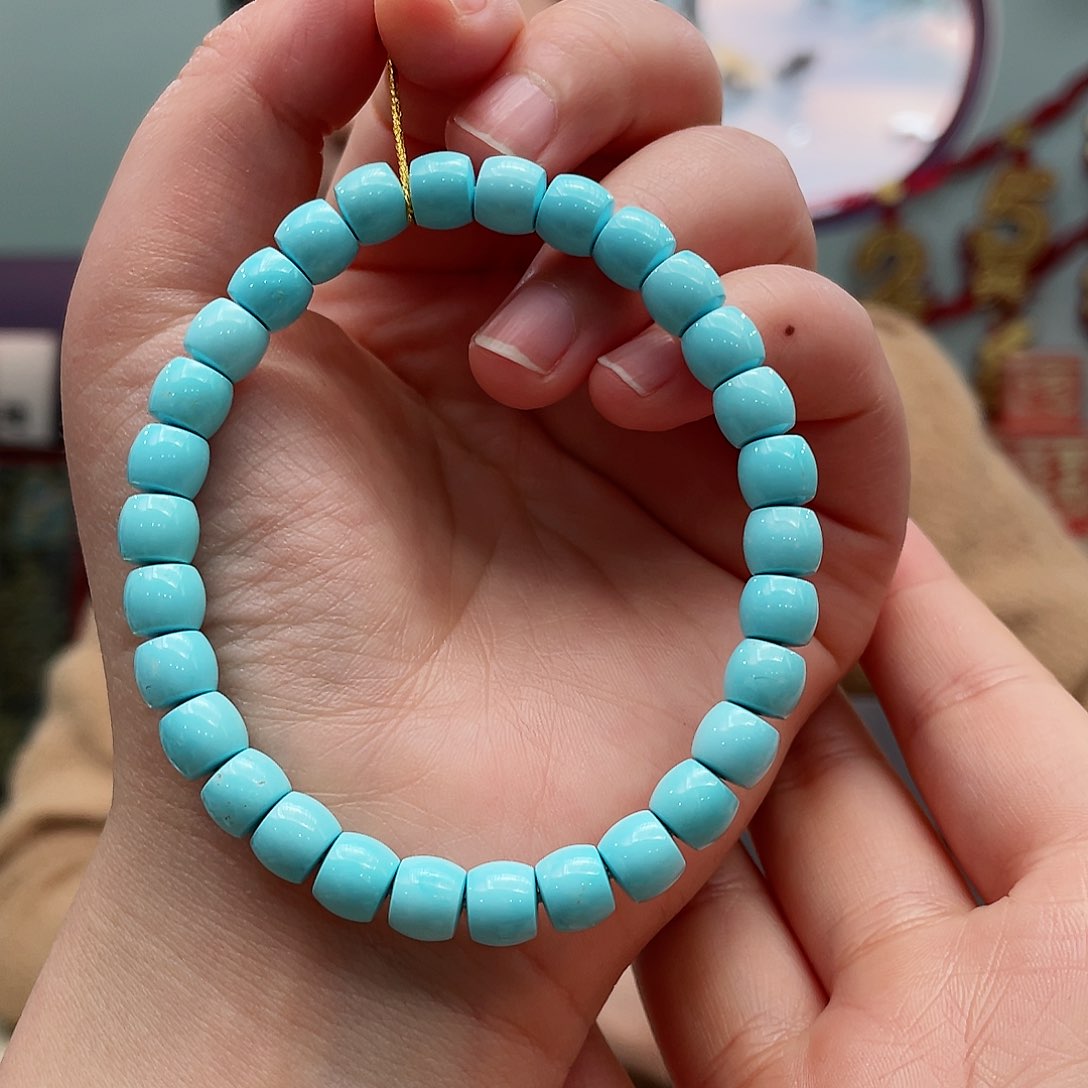 绿松石手串未镶嵌