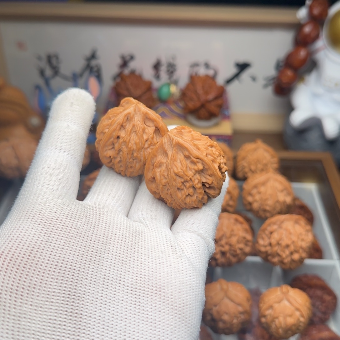 鹿***冰文玩核桃吊坠御龙全品