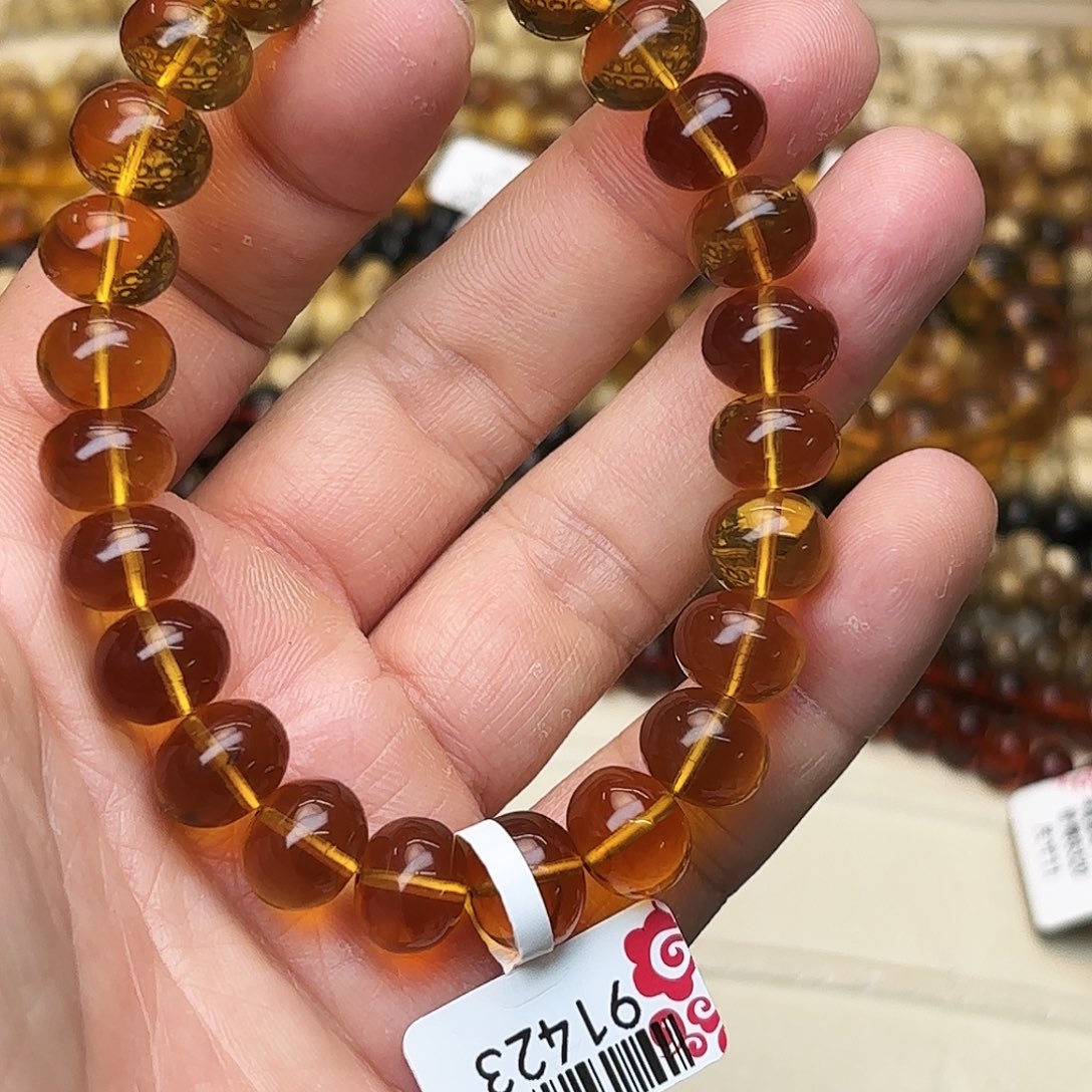 琥珀未镶嵌裸石十一91423