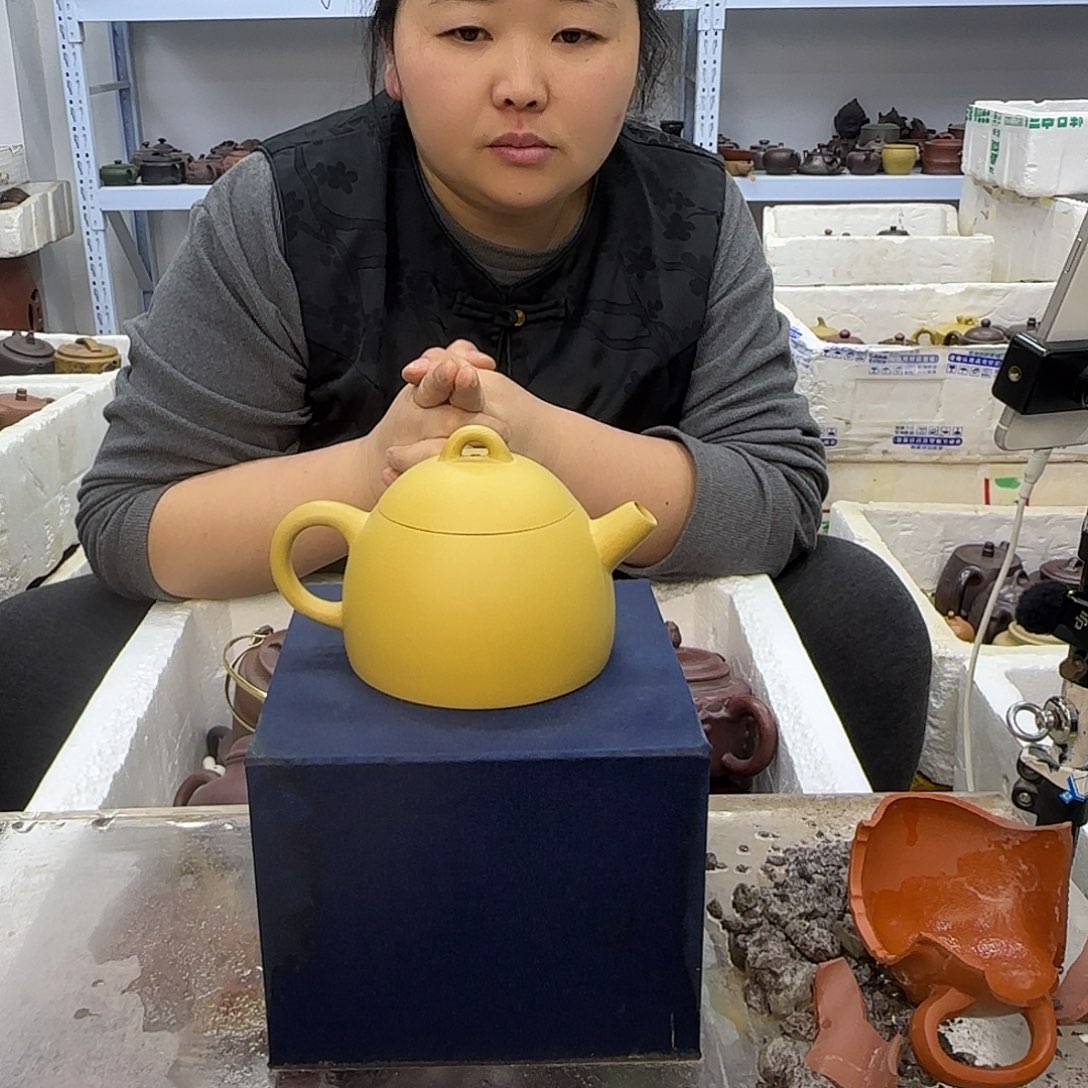 紫砂茶壶宜兴紫砂壶瑕疵处理