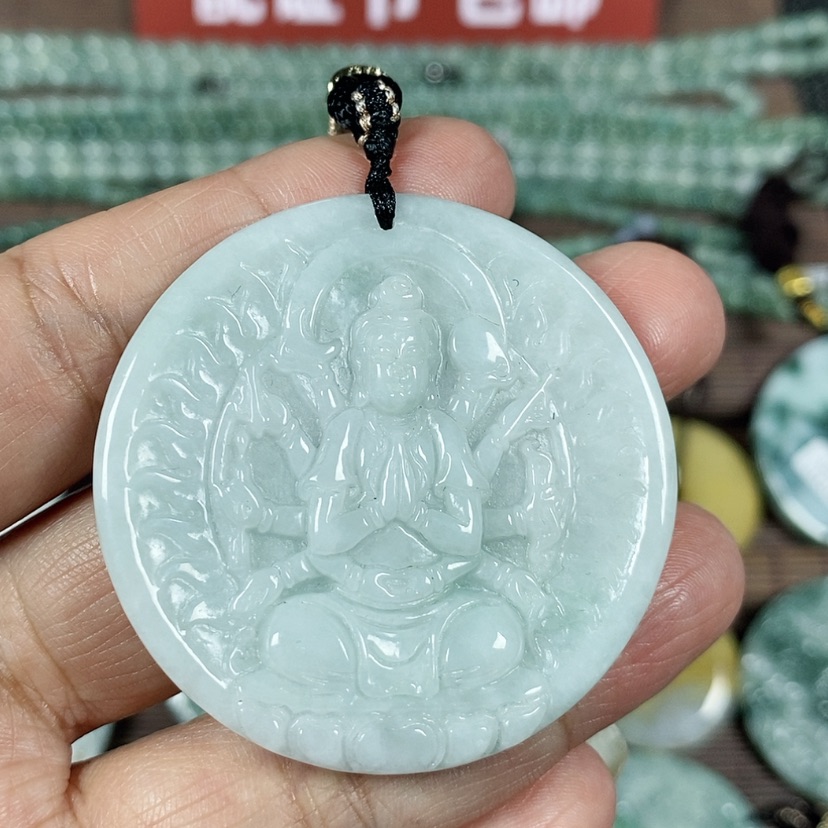 【闪购商品】翡翠颈饰未镶嵌酒*.玉吊坠翡翠玉