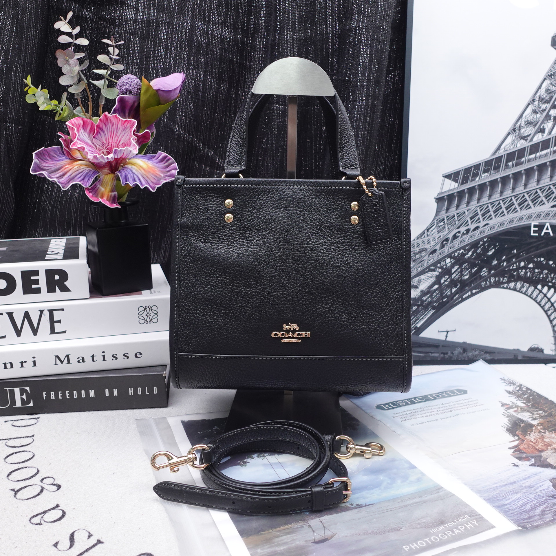 95新 COACH/蔻驰 单肩包/T10235609