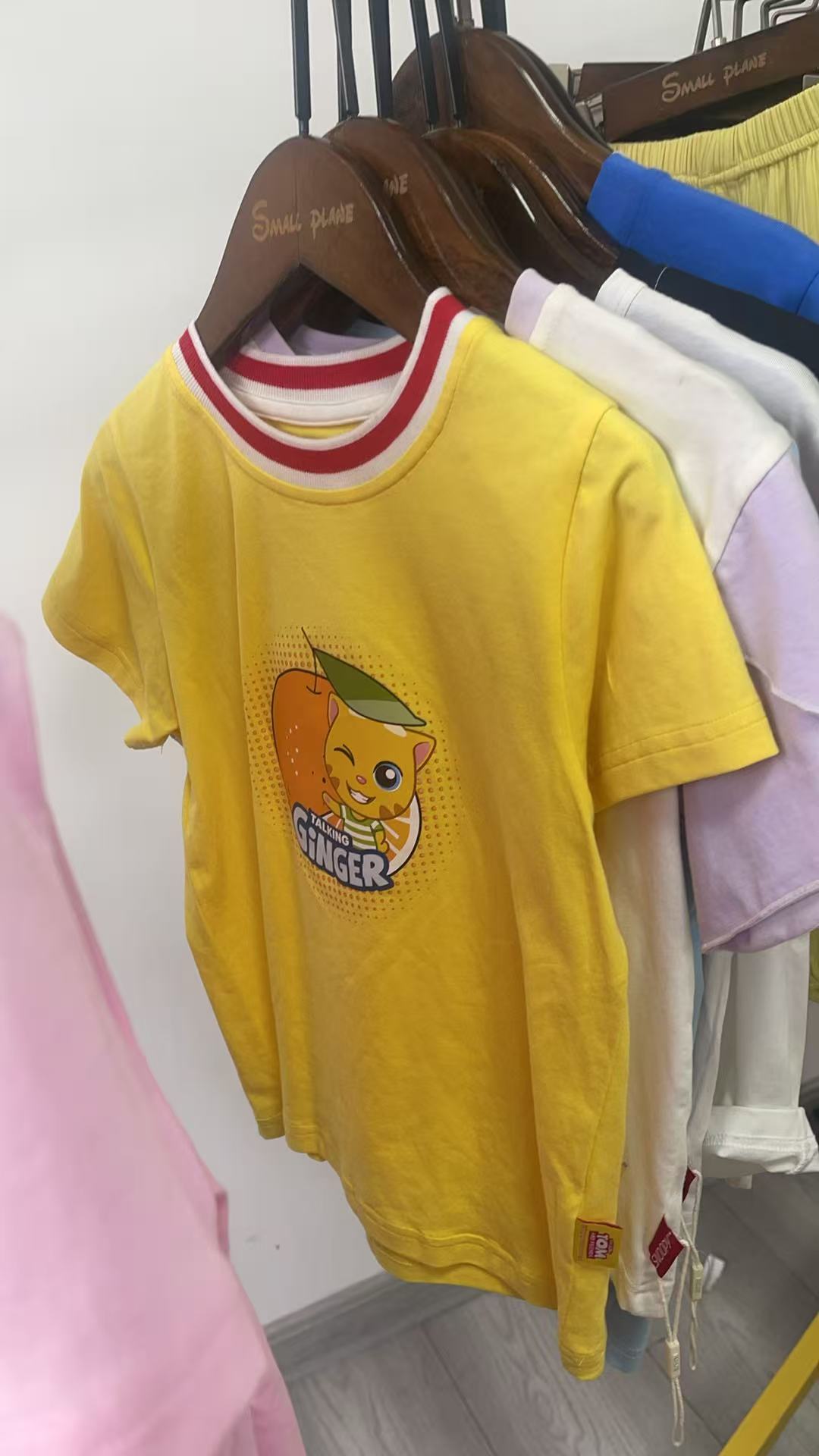 115童装T恤男童女童中大童休闲夏季T恤KC020