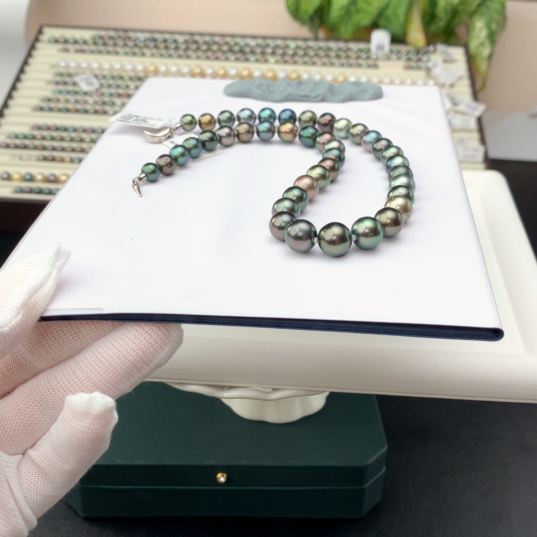 海水珍珠颈饰银S925镶嵌