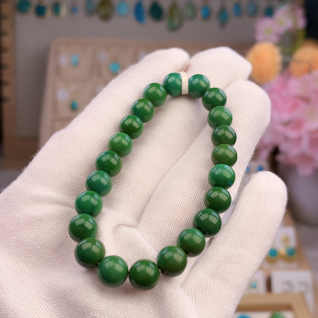 未镶嵌绿松石手链