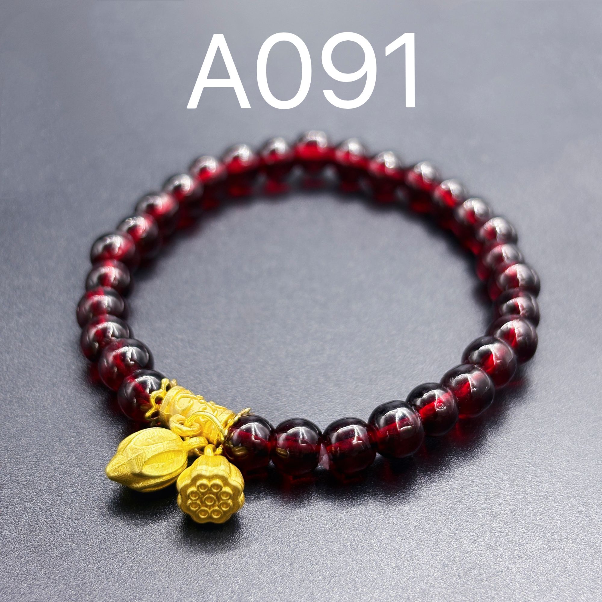  A091手链手工气质百搭女士两世欢弹力