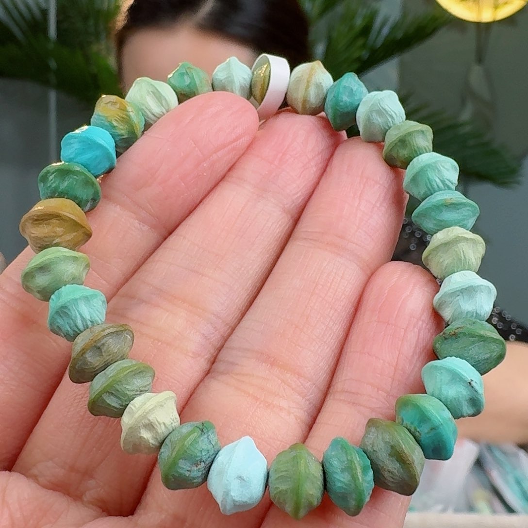 绿松石珠宝奇石未镶嵌