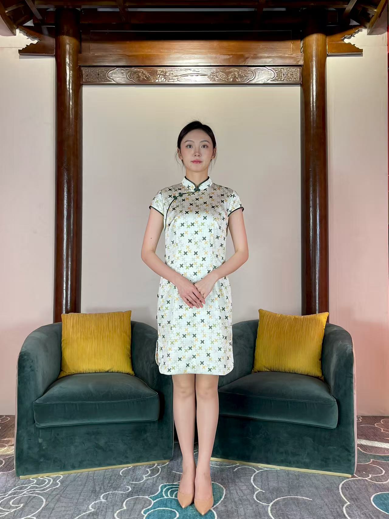 懿菲旗袍(星缕无华)YF23261010-1323006