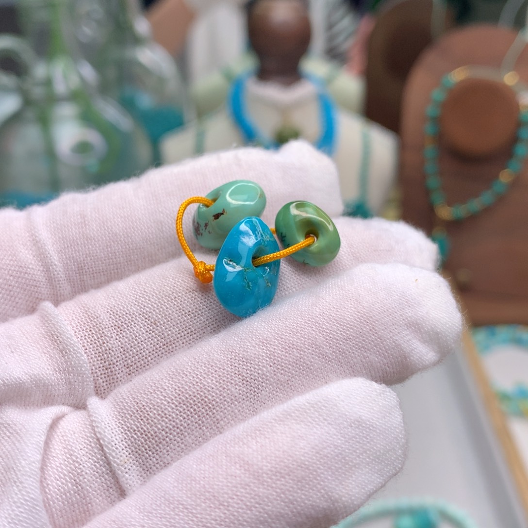 绿松石未镶嵌配饰