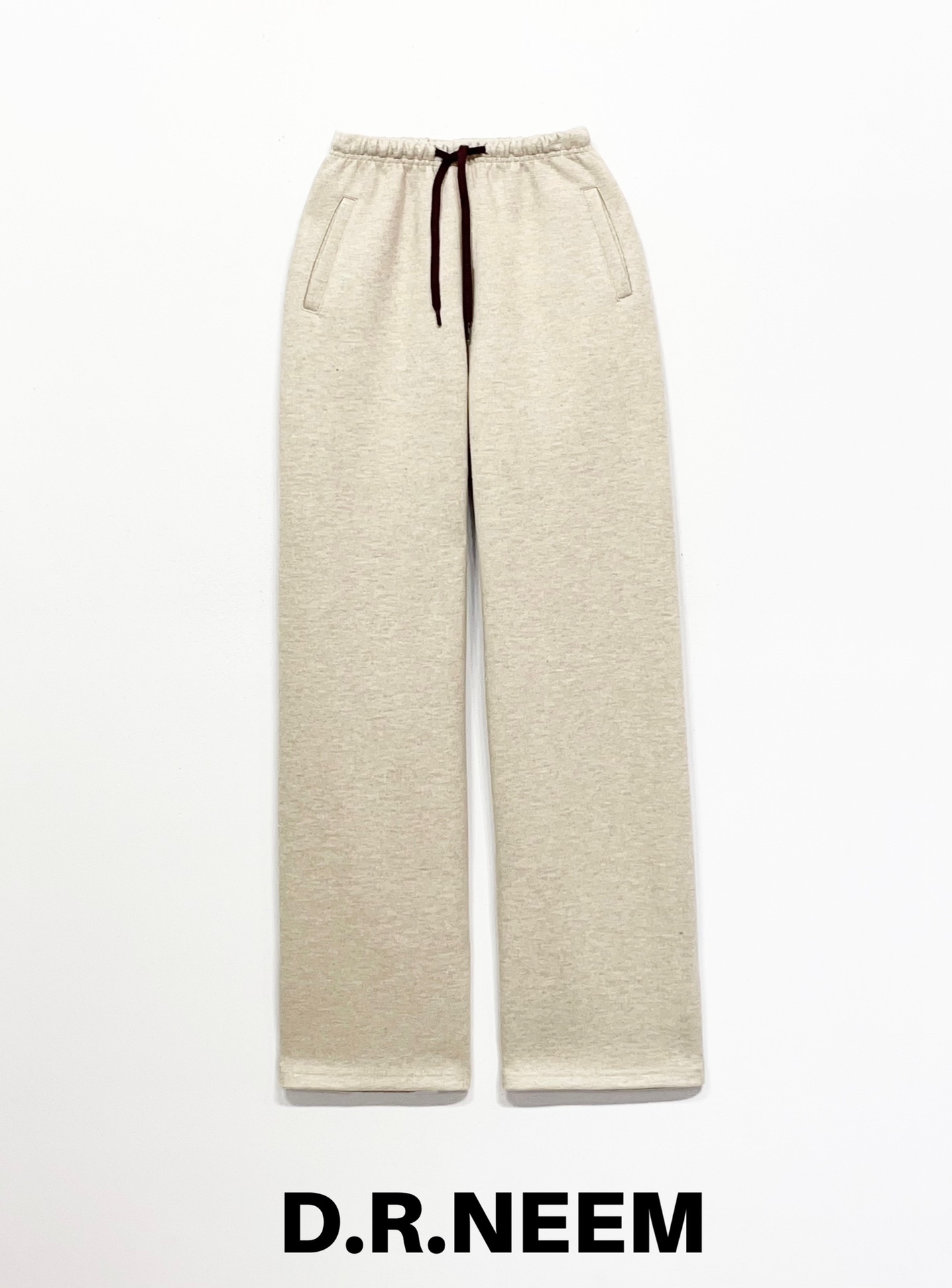 DRN 可可米休闲阔腿裤