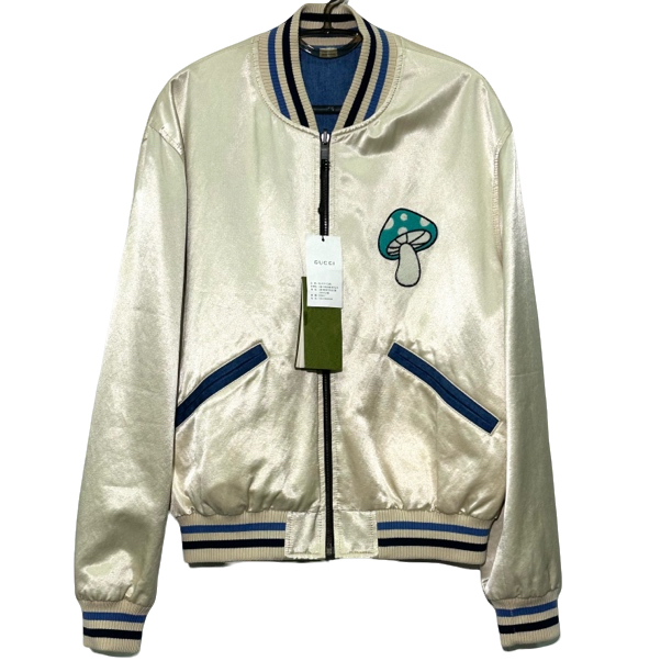 未使用 GUCCI/古驰 48码 经典logo两面穿外套 0958