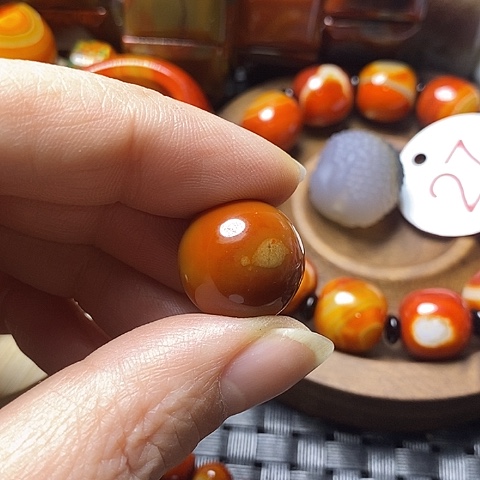 未镶嵌颈饰玛瑙/玉髓蟾