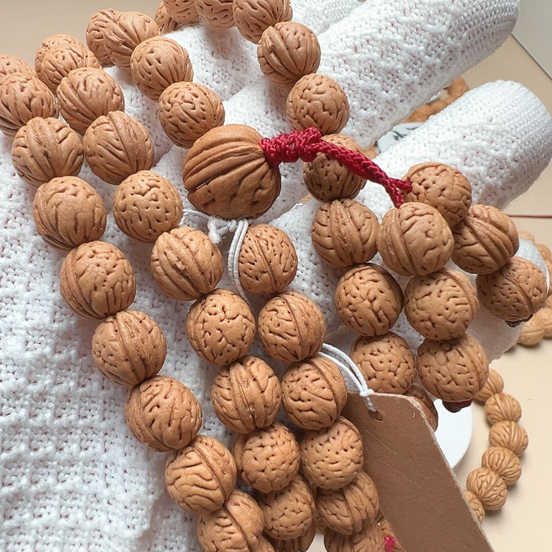 桃核手串1.0脖挂108+6