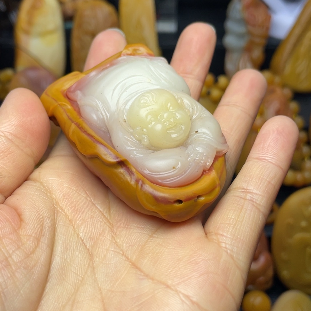 未镶嵌挂件石英质玉一**苔