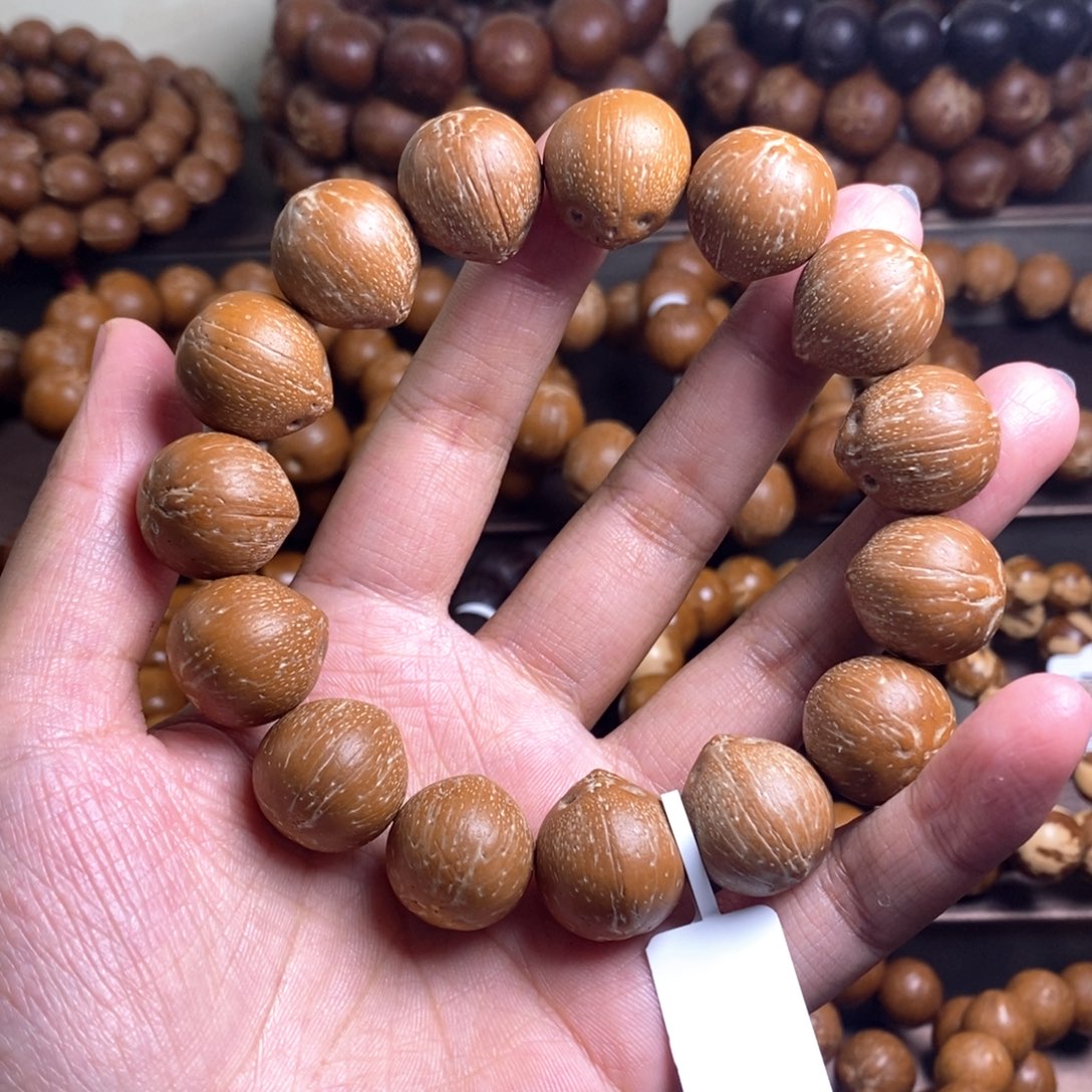 紫金鼠手串17加菲原皮