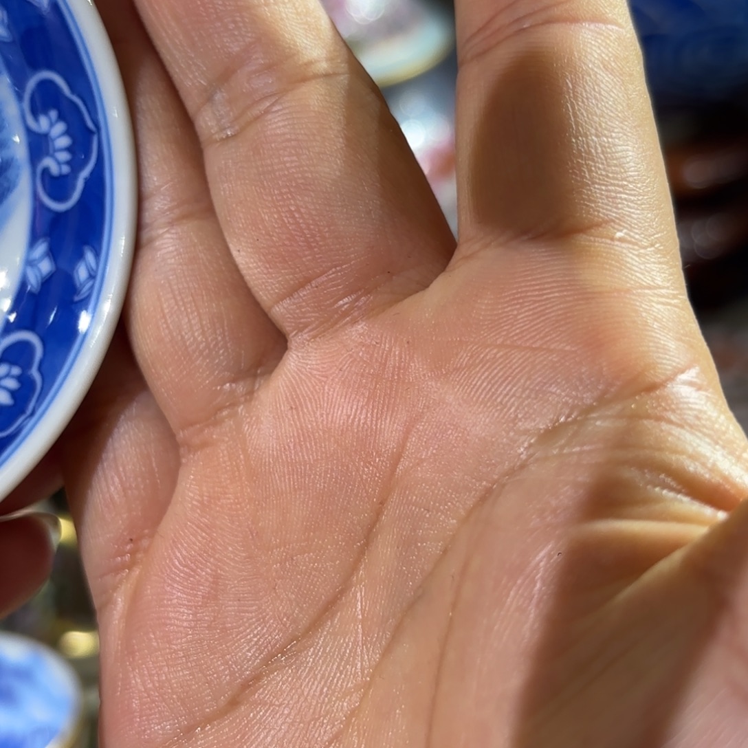 人***缘陶摆件手工手绘粉彩盖瓦