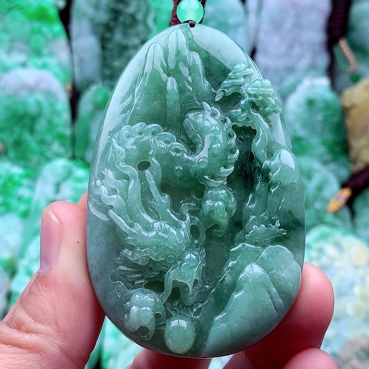 翡翠吊坠(不含链)未镶嵌