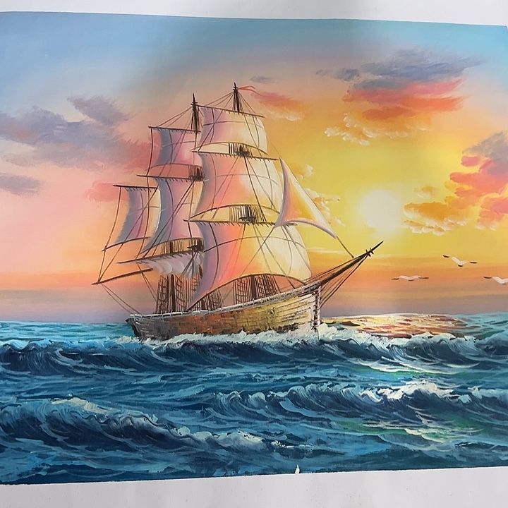 油画50*60手绘油画