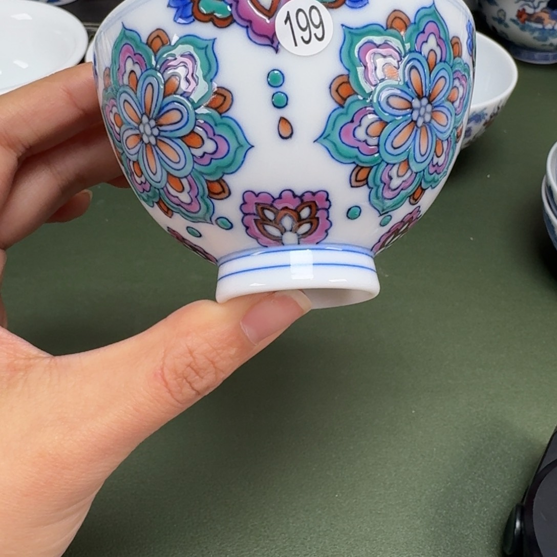 沙沙手工手绘茶具199