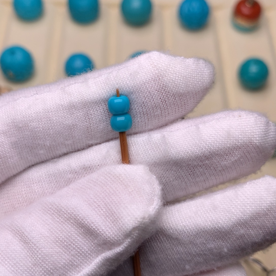 绿松石未镶嵌绿松石老型4.6