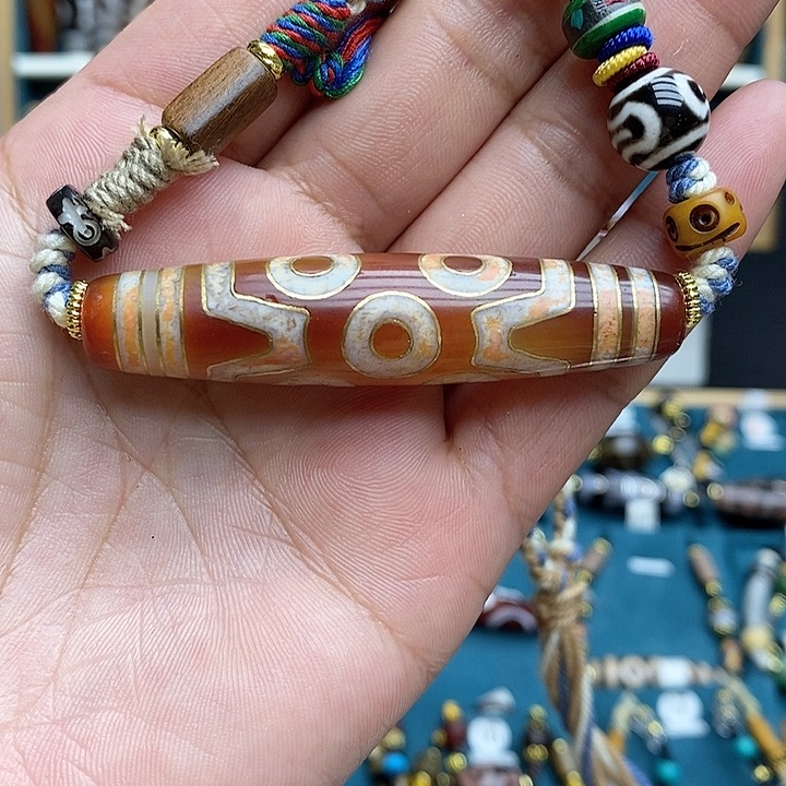 玛瑙/玉髓颈饰合金