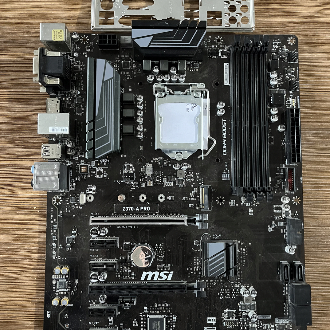 原装拆机z370apro台式游戏组装电脑豪华游戏主板超频吃鸡电竞设计