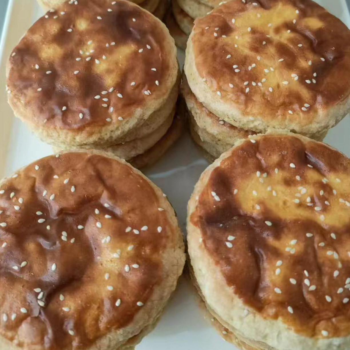 罗坎本地老式手工无馅饼