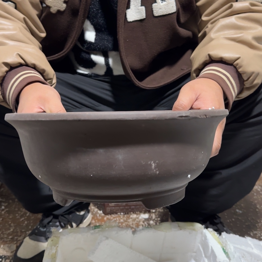 花盆紫砂瑕疵是我最