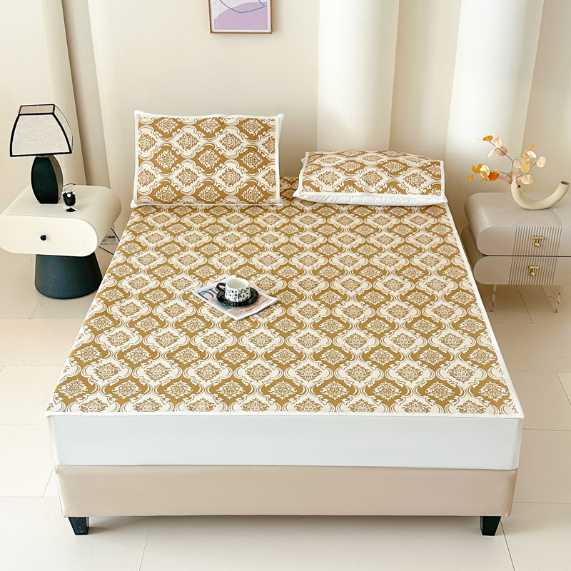 94*210cm津唐【A类精梳棉帆布凉席】典雅金