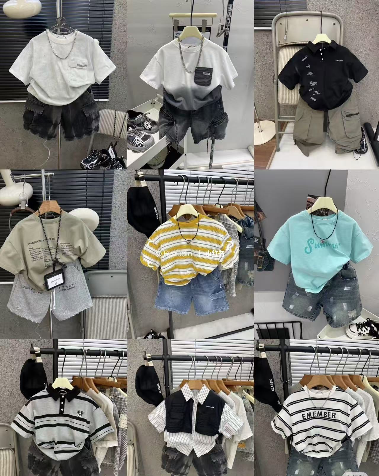 潮牌童装针织儿童