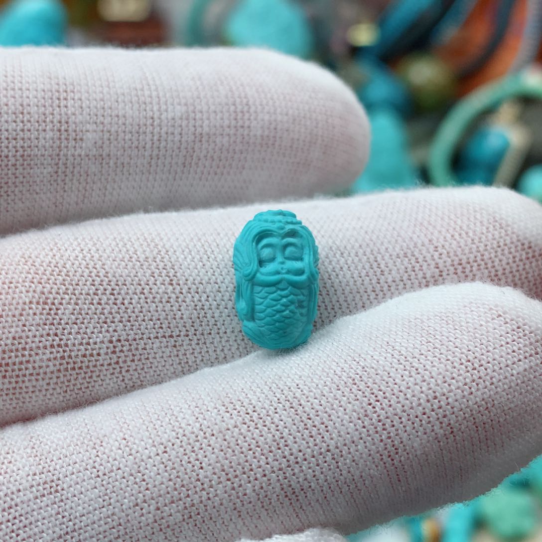 绿松石珠宝奇石未镶嵌