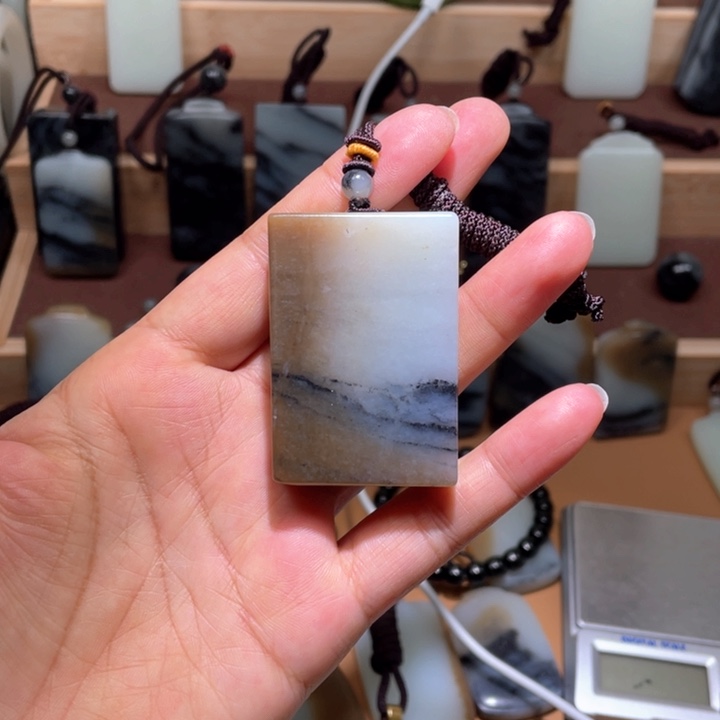 和田玉挂件未镶嵌