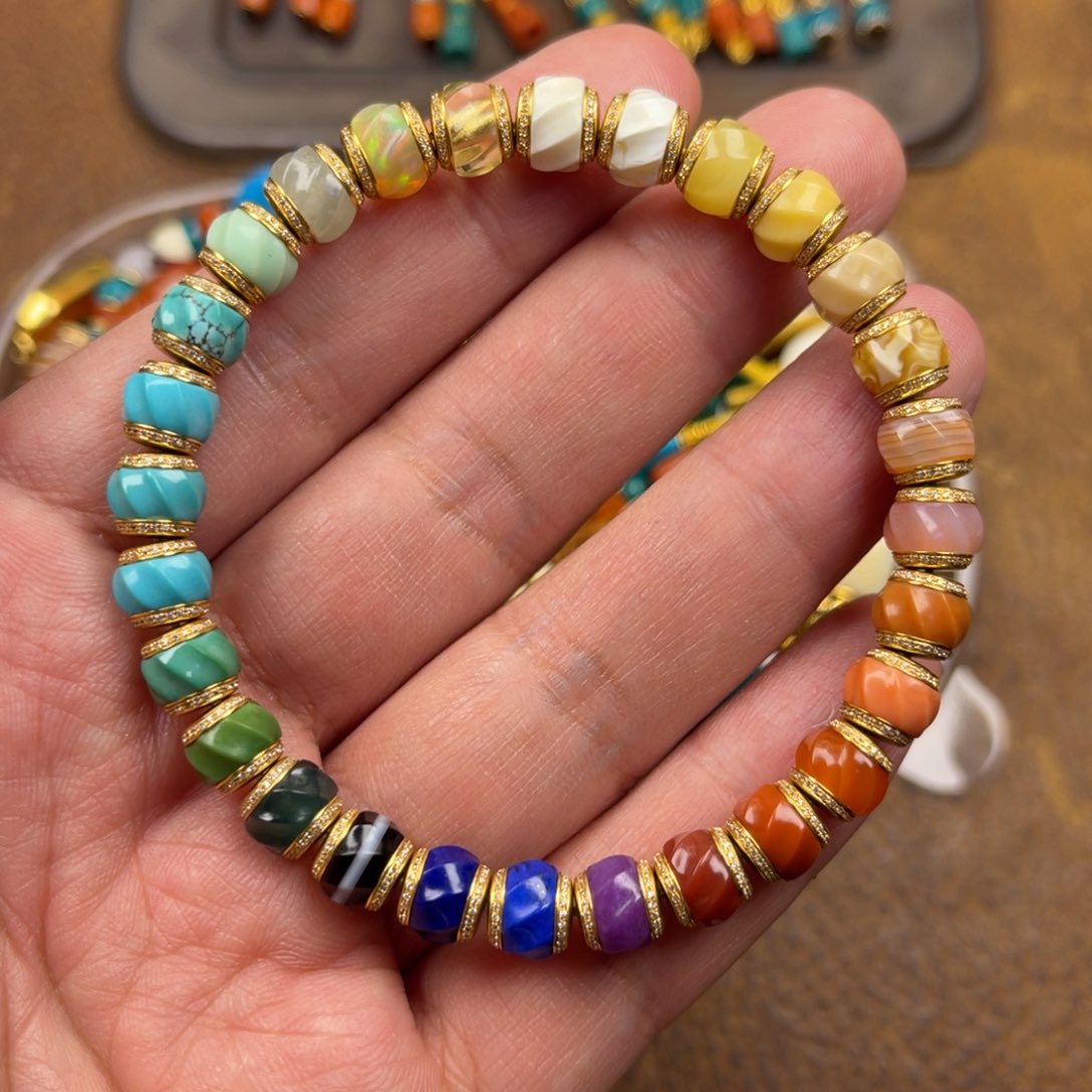 【闪购商品】蜜蜡颈饰未镶嵌多宝手串