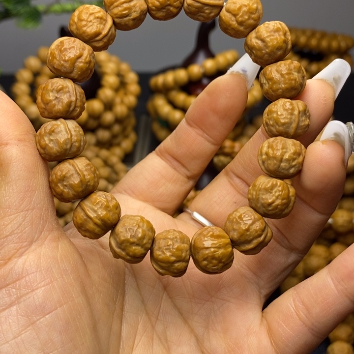 猴头核桃手串猴头猴脑