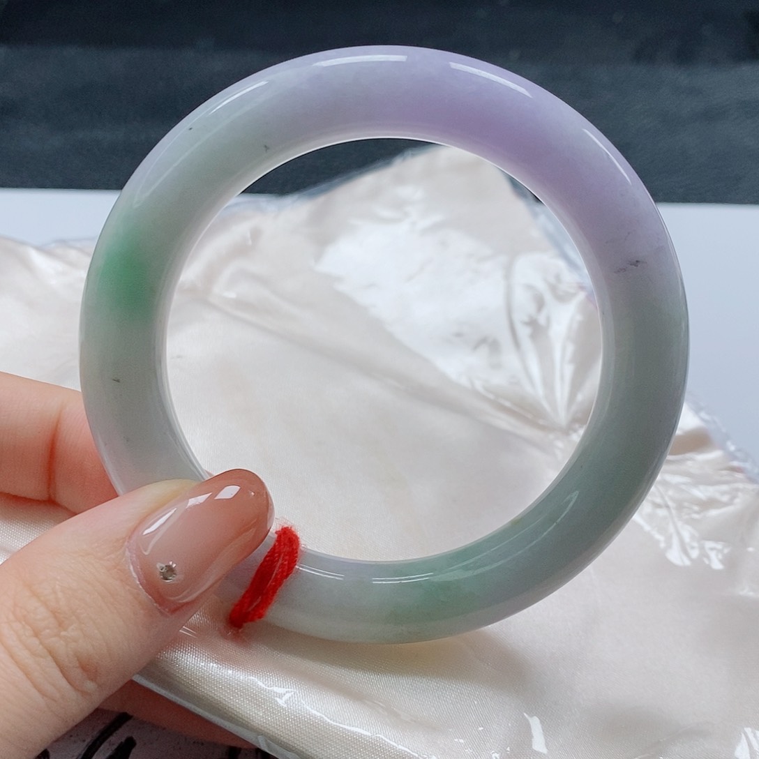 【闪购商品】未镶嵌手镯（圆镯）翡翠430号